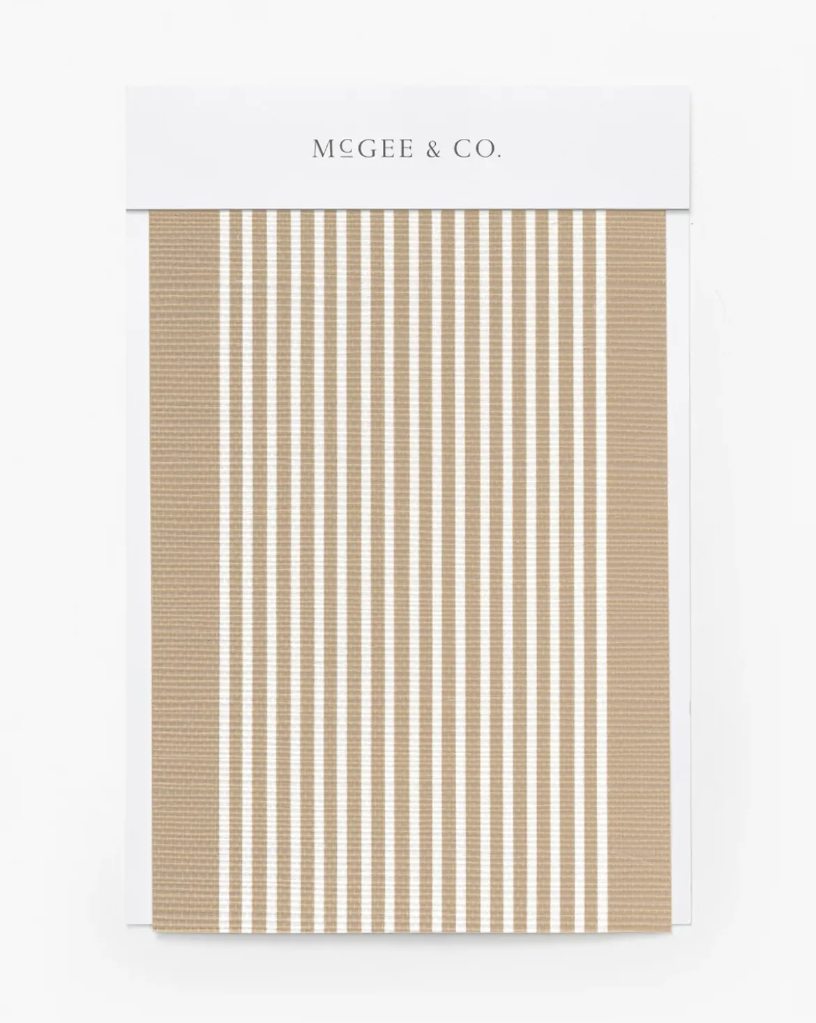 Leah Striped Sisal Wallpaper Swatch