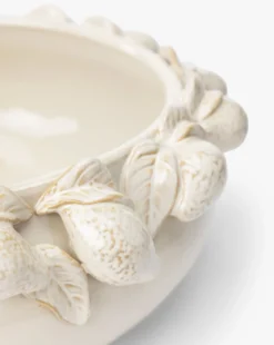 Lemon Lined Cream Bowl