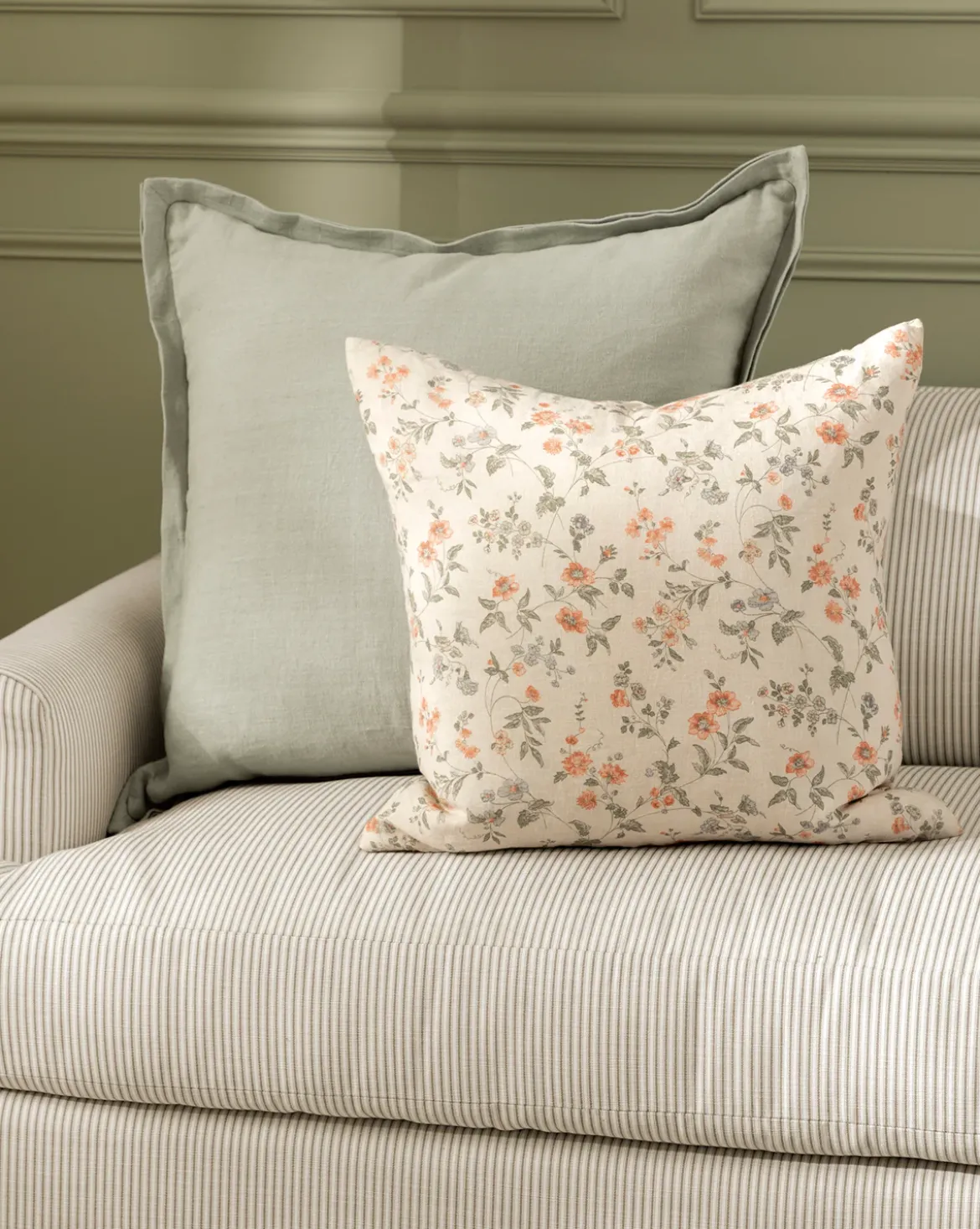 Liam Double Flange Pillow Cover