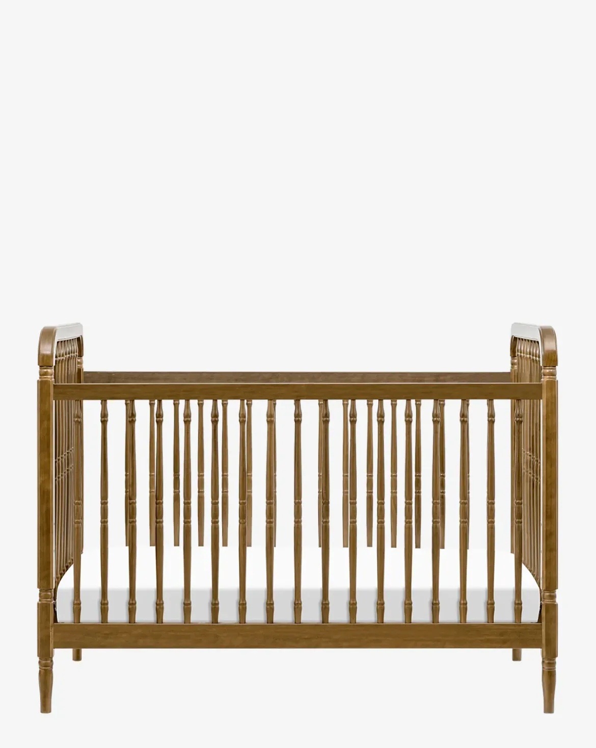 Liberty Namesake 3-in-1 Convertible Spindle Crib with Toddler Bed Conversion Kit