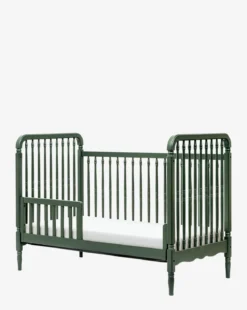 Liberty Namesake 3-in-1 Convertible Spindle Crib with Toddler Bed Conversion Kit