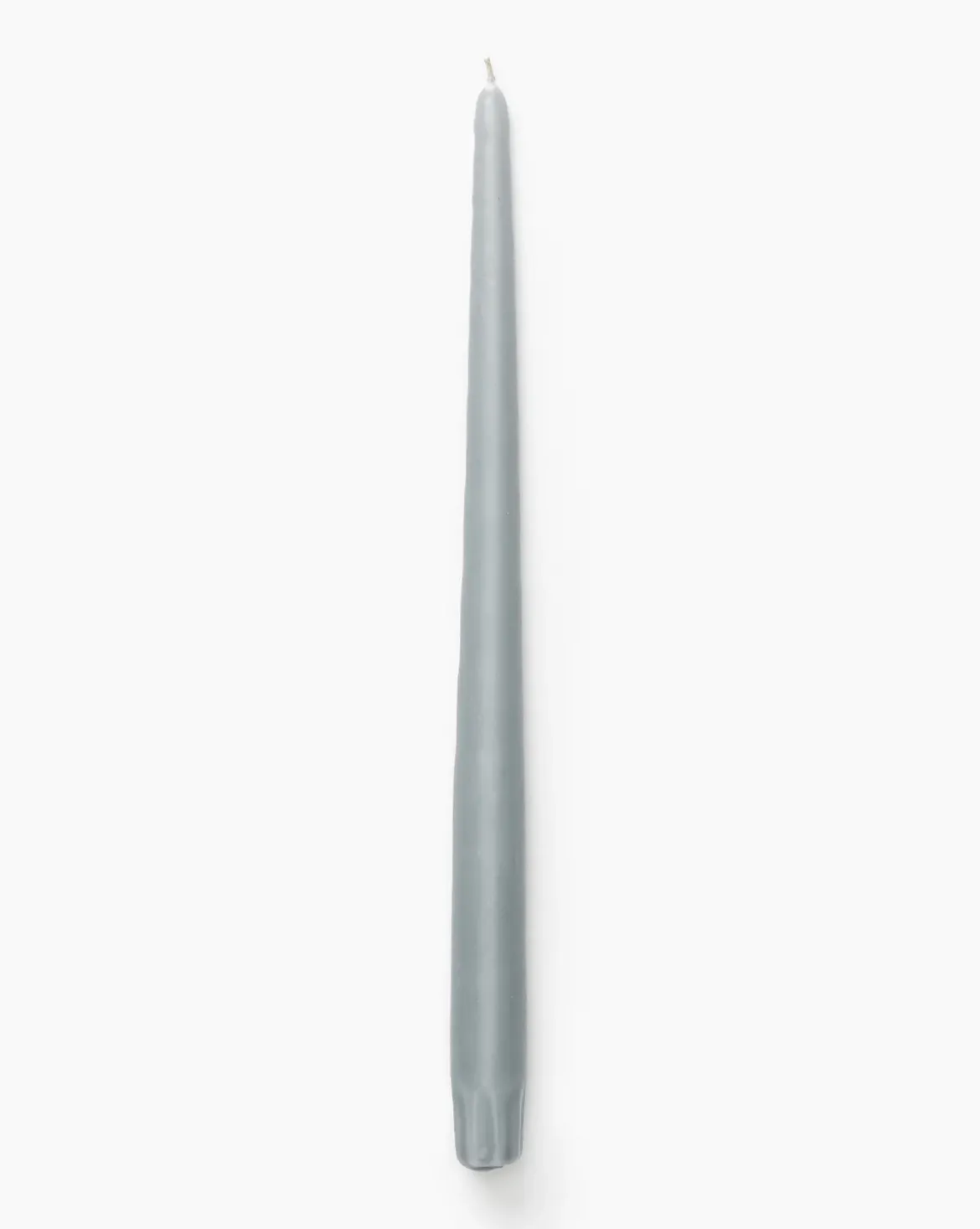Light Gray Taper Candles (Set of 12)
