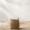 Lightwash Handled Planter Basket