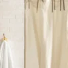 Lillian Linen Shower Curtain