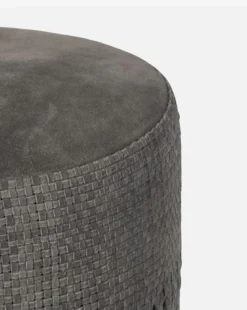 Longmont Suede Ottoman