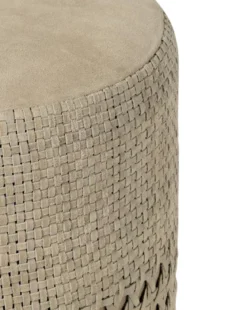 Longmont Suede Ottoman