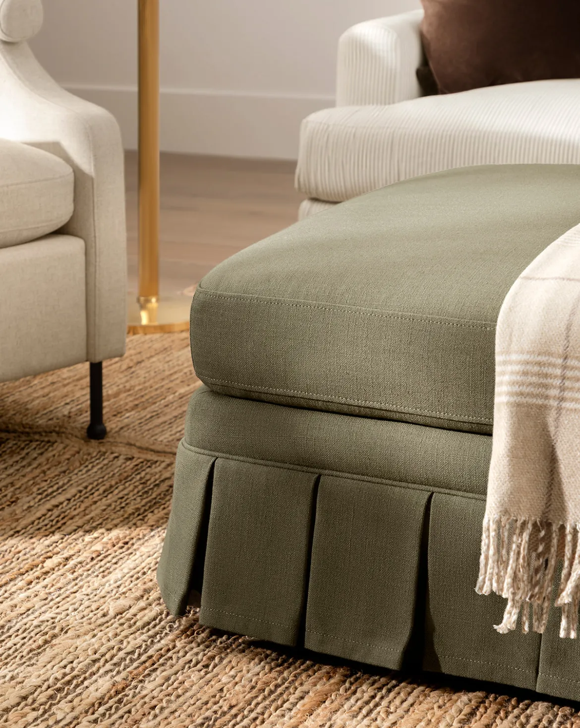 Louisa Ottoman (Ready to Ship)