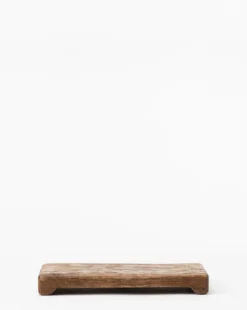 Mango Wood Rectangular Pedestal