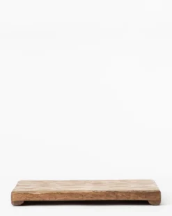 Mango Wood Rectangular Pedestal
