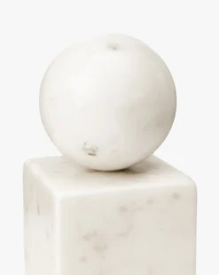 Marble Geometric Bookends (Set of 2)