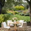 McCarthy Round Teak Outdoor Dining Table