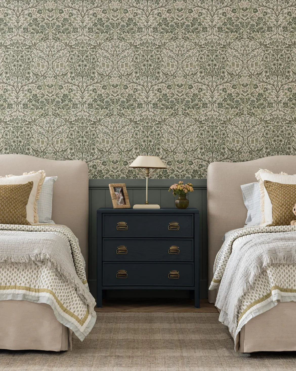 Morris & Co. x McGee & Co. Blackthorn Wallpaper