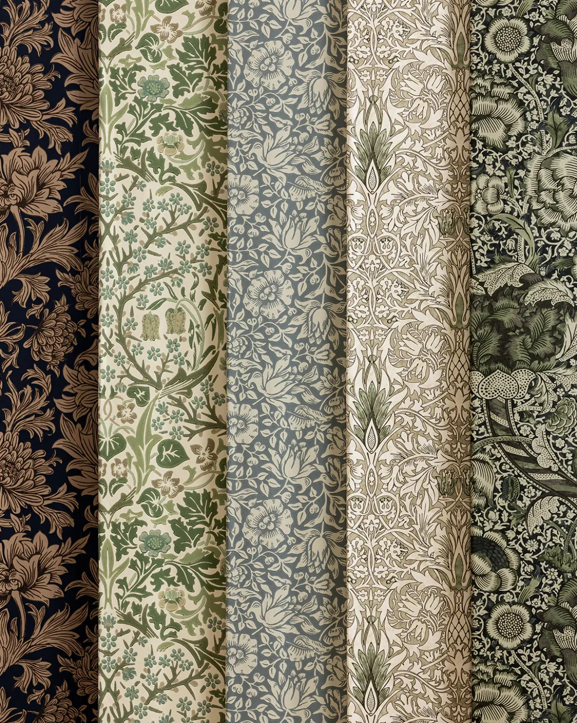 Morris & Co. x McGee & Co. Chrysanthemum Wallpaper