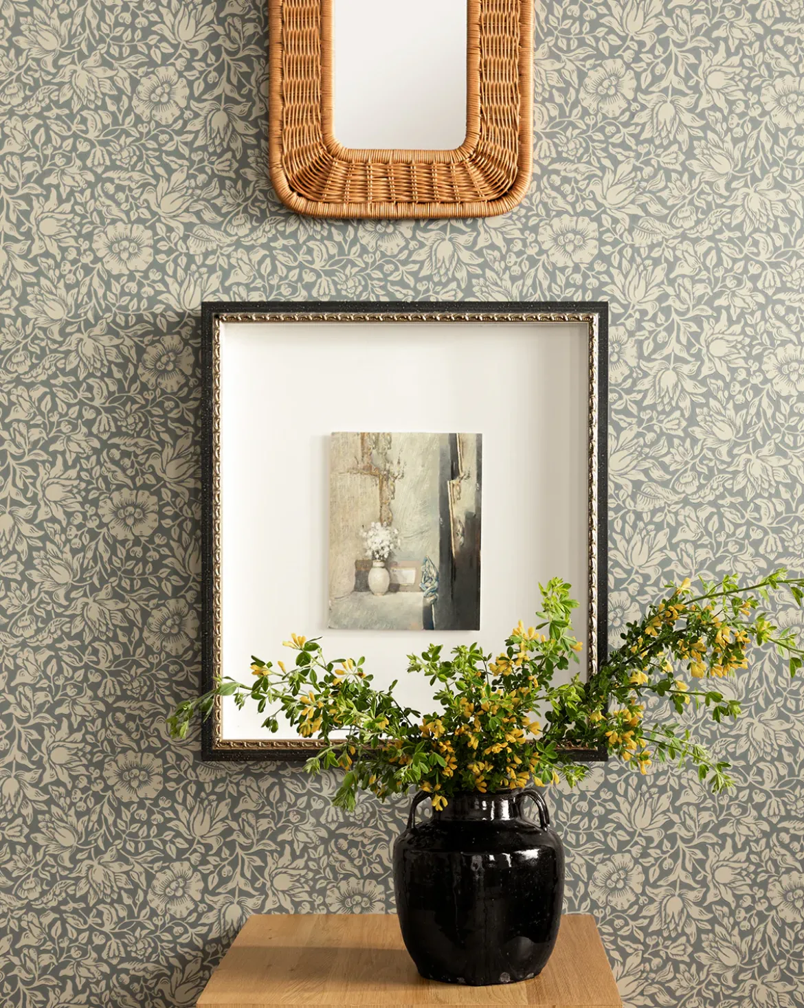Morris & Co. x McGee & Co. Mallow Wallpaper