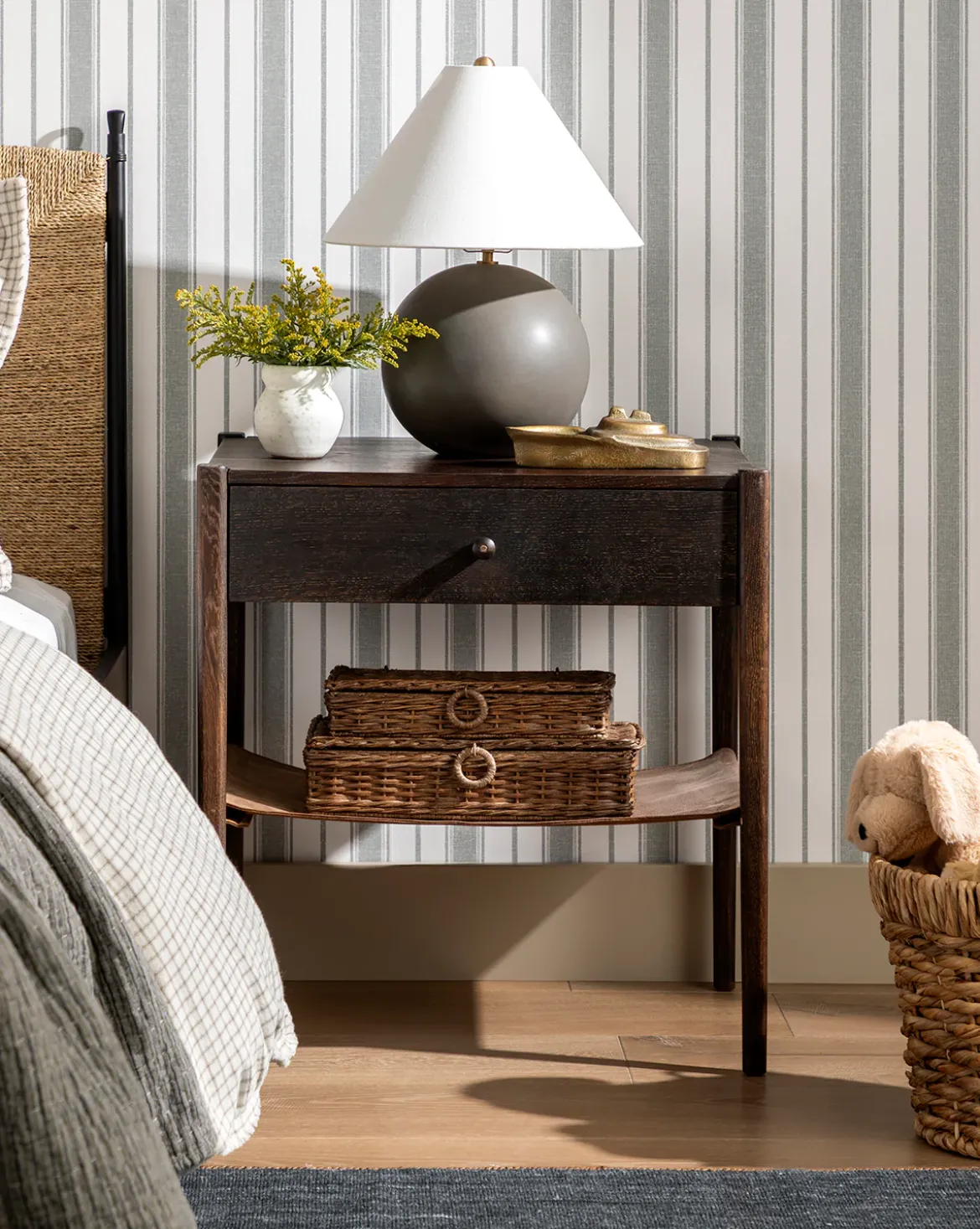Nathan Oak Nightstand