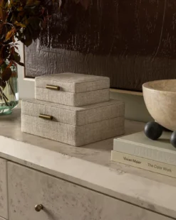 Natural Fabric Box