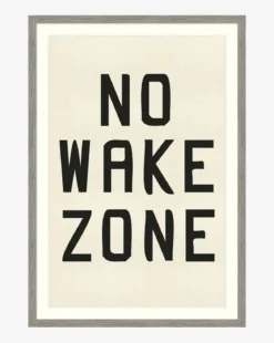 No Wake Zone