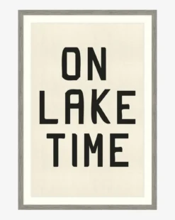 On Lake Time