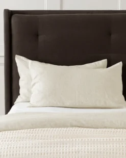 Penelope Beige Linen Shams (Set of 2)