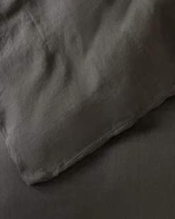 Penelope Gray Linen Duvet Cover