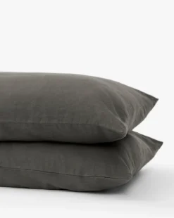 Penelope Gray Linen Shams (Set of 2)