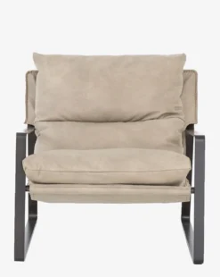 Peyton Leather Sling Chair