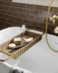 Pickens Rattan Bath Caddy