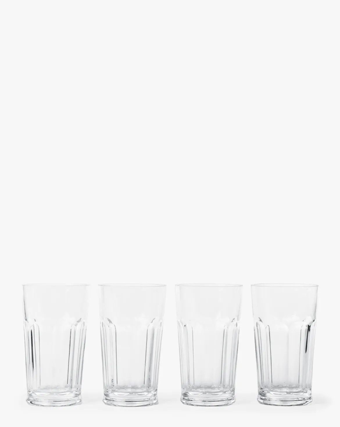 Pickwick Acrylic Highball Glasses (Set of 4)