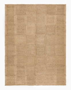 Pieced Handwoven Jute Rug