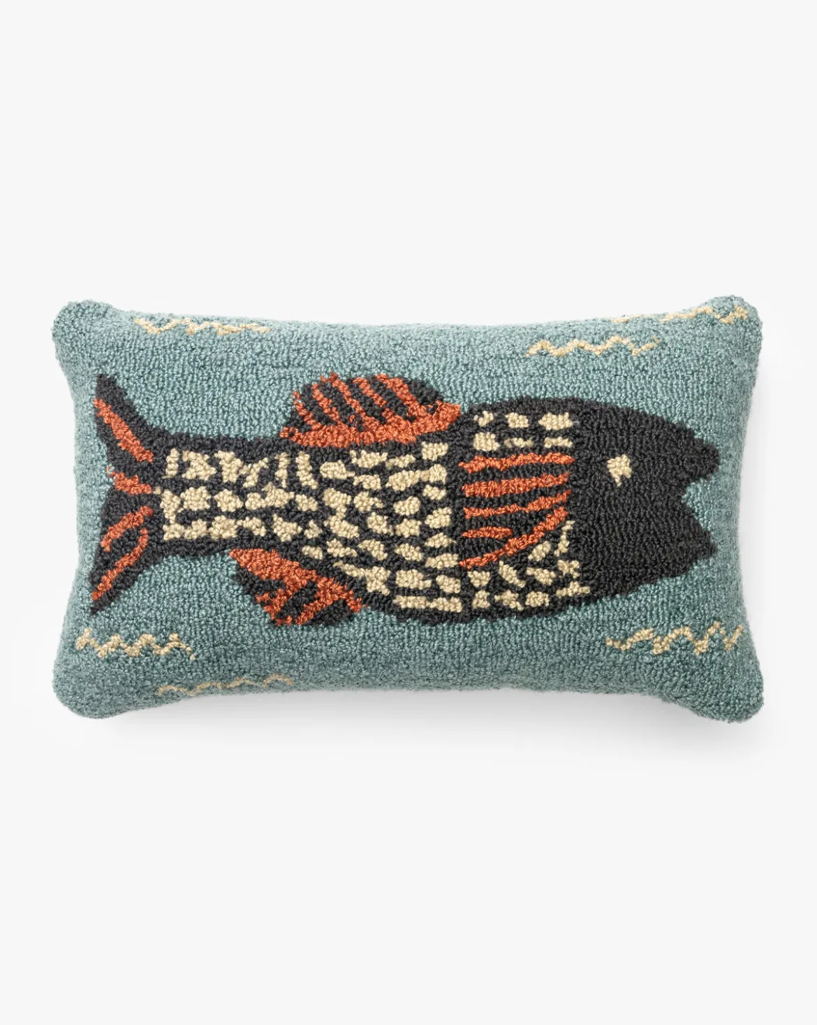 Poisson Indoor/Outdoor Pillow