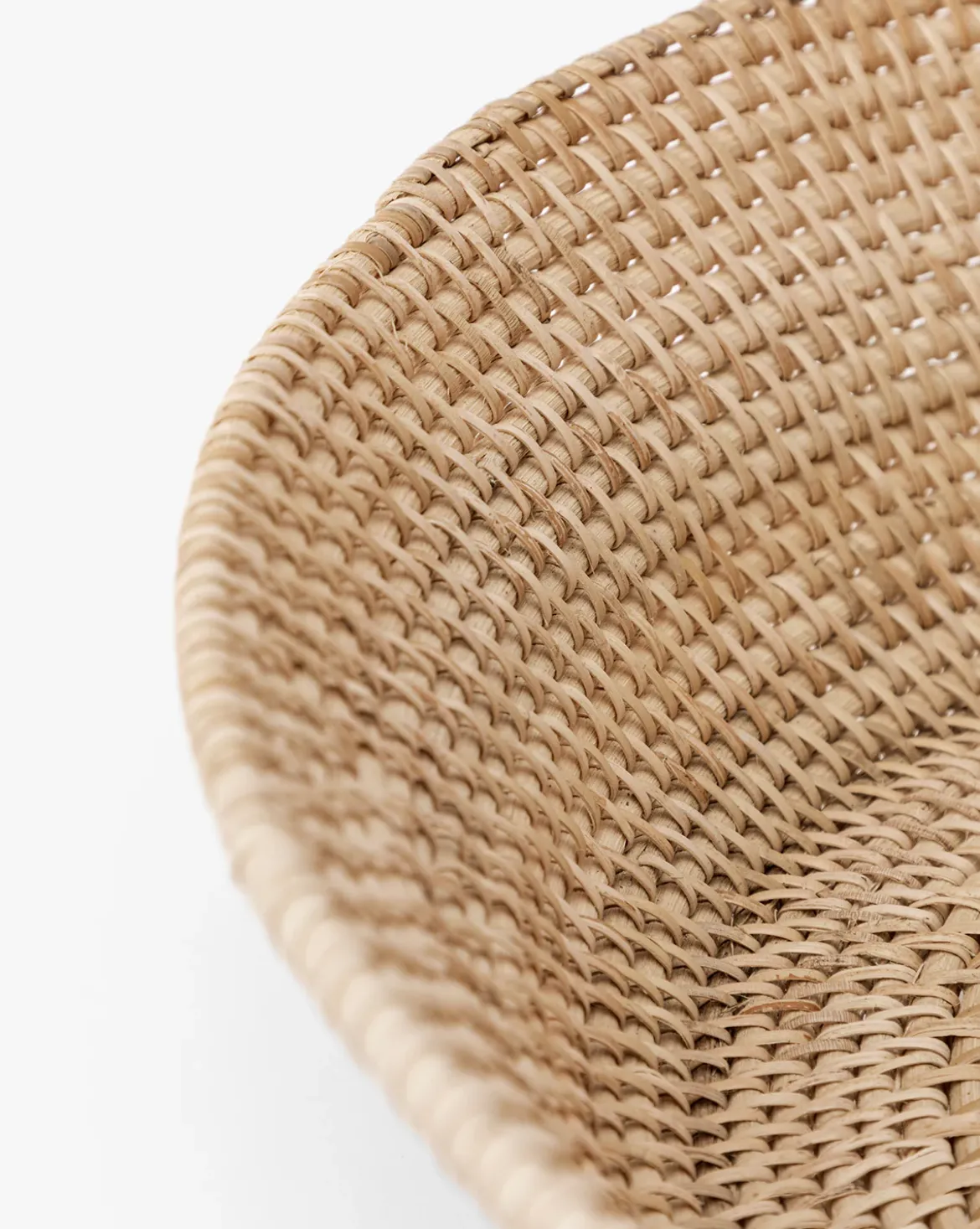 Rattan Footed Bowl