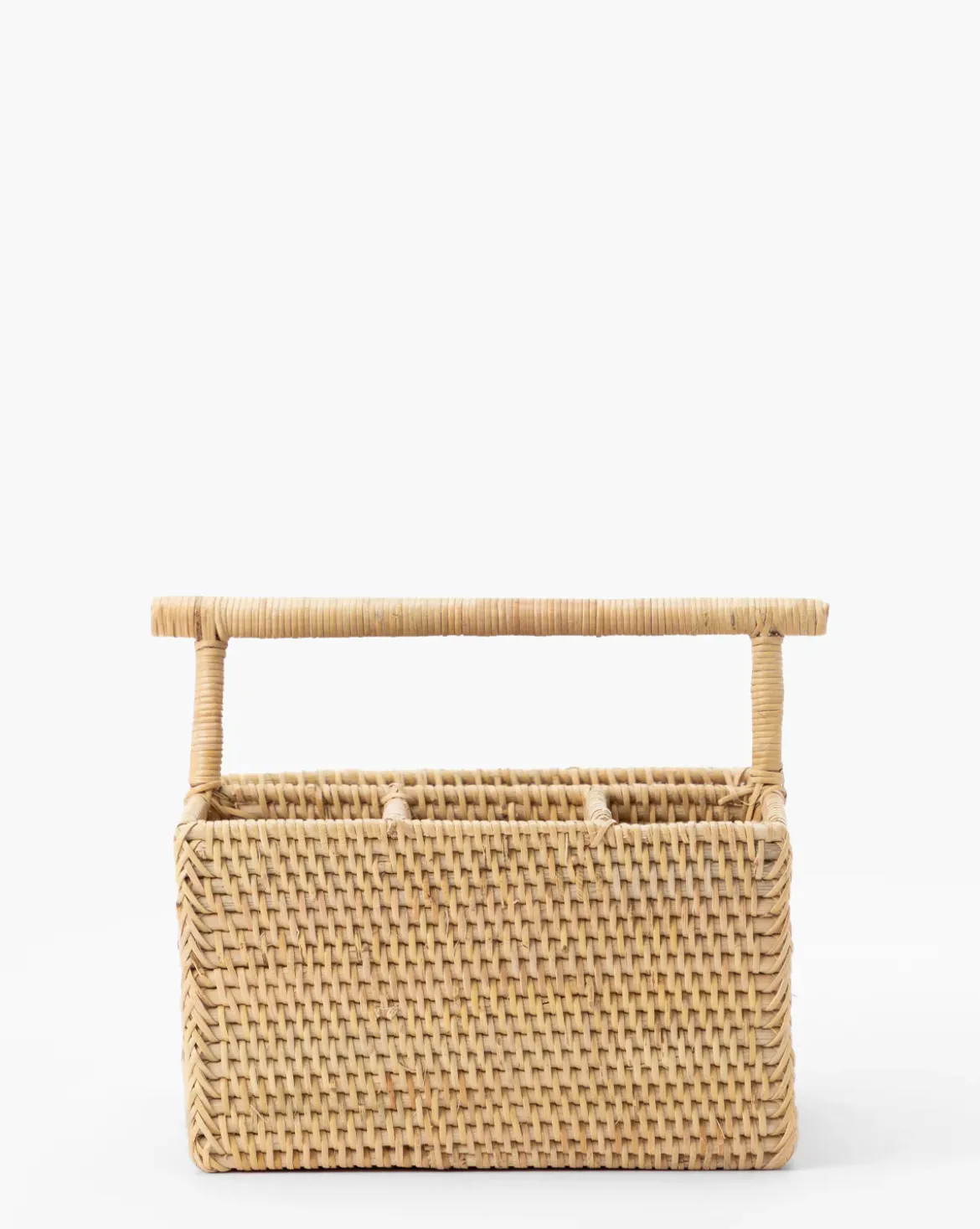 Rattan Utensil Caddy