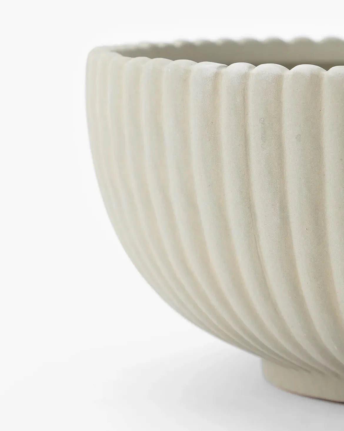 Reeded Bowl