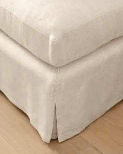 Rowan Slipcovered Sofa Chaise Sectional