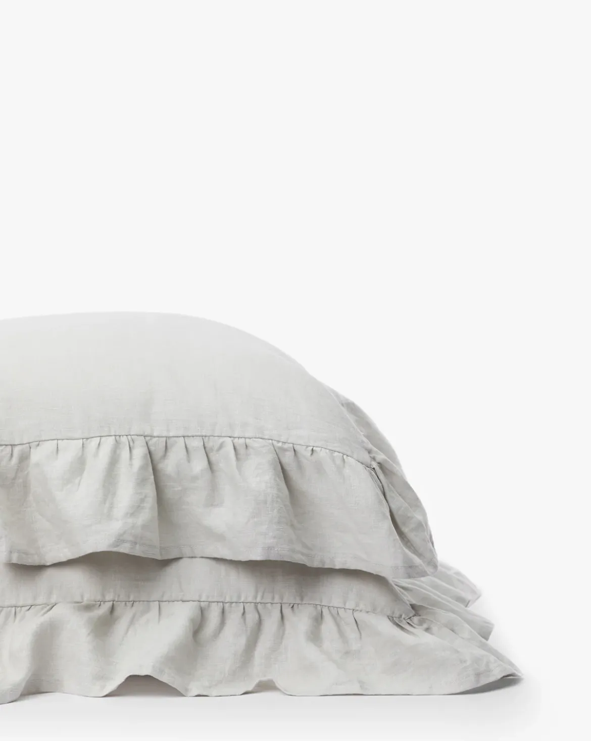 Ruffle Linen Shams (Set of 2)
