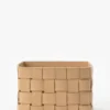 Rupert Leather Bin