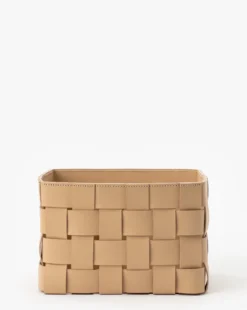 Rupert Leather Bin