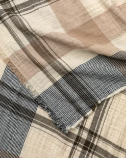 Sabina Plaid Throw