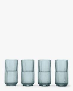 Sanibel Acrylic Highball Drinking Glasses (Set of 4)