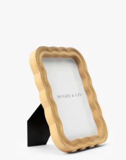 Scalloped Wood Frame