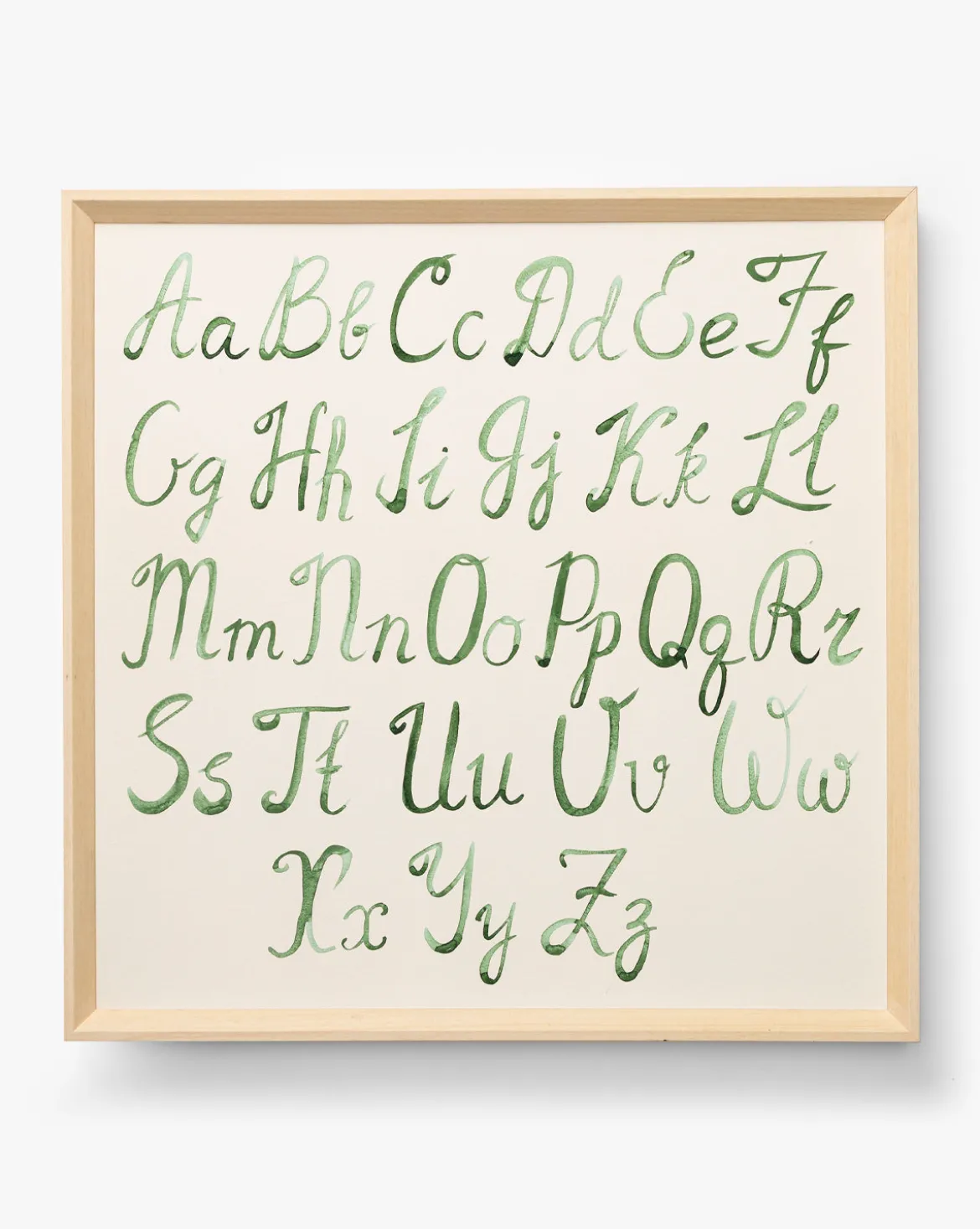 Script Alphabet