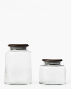 Seeded Glass Canister