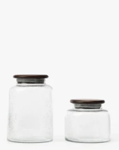 Seeded Glass Canister