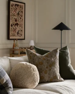Sherpa Tan Ball Pillow
