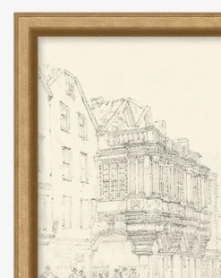 Sketched City Street