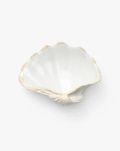 Stoneware Shell Dish