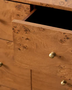 Tali Burl Wood Dresser