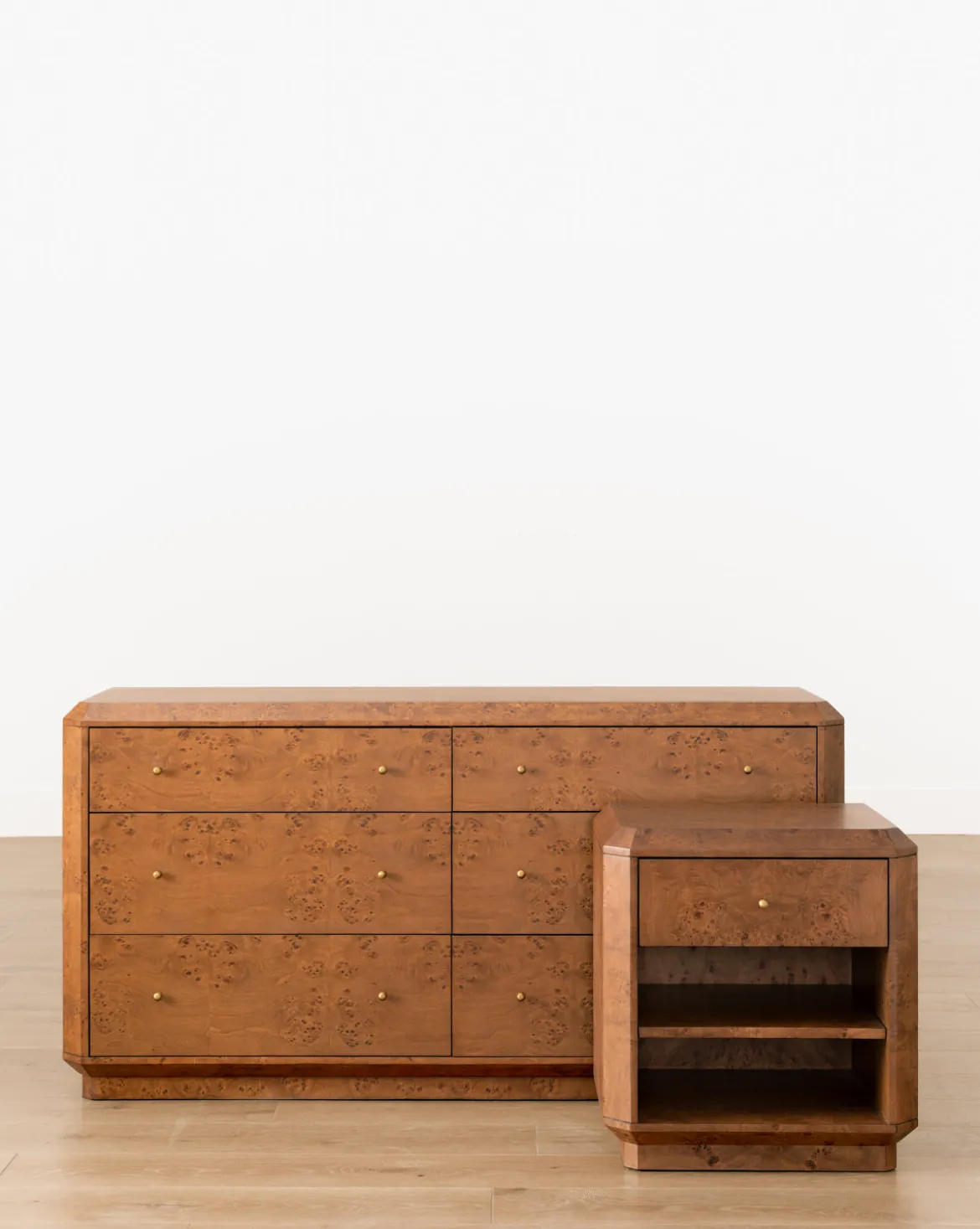 Tali Burl Wood Dresser