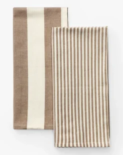 Tamika Stripe Tea Towels (Set of 2)