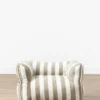 Tan Striped Kids Chair